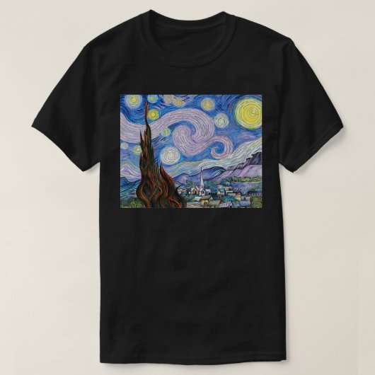 Van Gogh Geschenk für Kunstlehrer Design Student S T-Shirt (Design vorne)