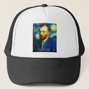 van Gogh "Gewissen Compass" Quotient Ohrs Tees usw Truckerkappe