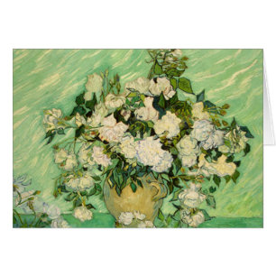 Van Gogh gibt Stillleben mit Rose Impressionismus