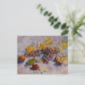 Van Gogh Grapes Lemons Birnen Äpfel Still Life Pos Postkarte (Stehend Vorderseite)
