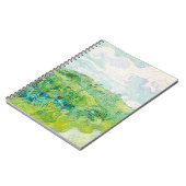 Van Gogh Green Wheat Fields Auvers. Impressionismu Notizblock (Linke Seite)