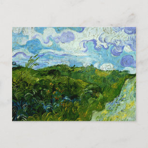 van Gogh - Green Wheat Fields Postkarte