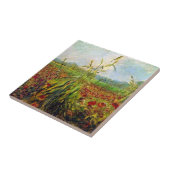 Van Gogh - Grüne Maisstalks Fliese (Seite)