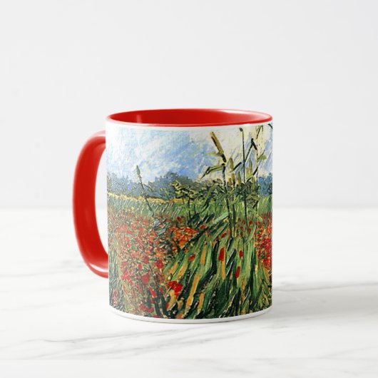 Van Gogh - Grüne Ohren des Weizen Tasse (Vorderseite Links)