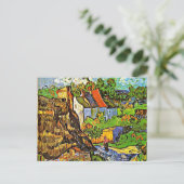 Van Gogh - Häuser in Auvers - 2 Postkarte (Stehend Vorderseite)