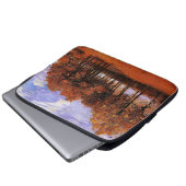 Van Gogh - Herbstlandschaft, Laptopschutzhülle (Vorne Knopf)