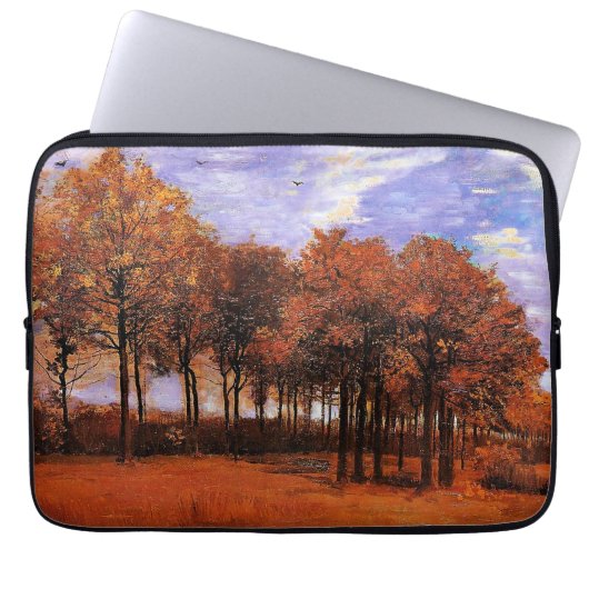 Van Gogh - Herbstlandschaft, Laptopschutzhülle (Vorderseite)