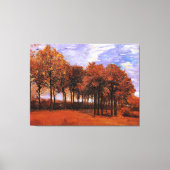 Van Gogh - Herbstlandschaft, Leinwanddruck (Vorderseite)