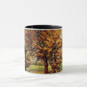 Van Gogh - Herbstlandschaft mit vier Bäumen Tasse (Zentrum)
