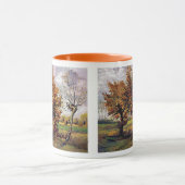 Van Gogh - Herbstlandschaft mit vier Bäumen Tasse (Zentrum)