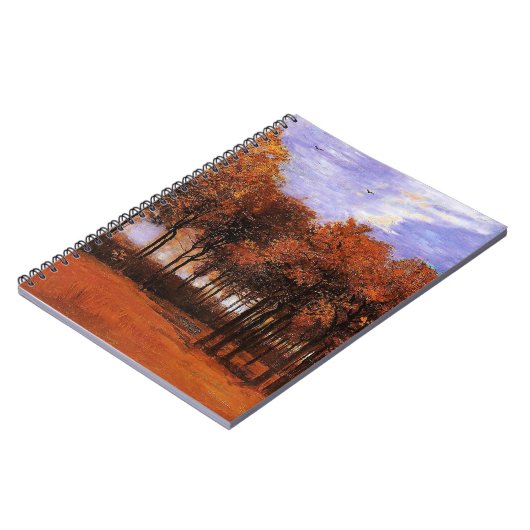 Van Gogh - Herbstlandschaft Notizblock (Linke Seite)