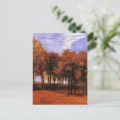 Van Gogh - Herbstlandschaft, Postkarte (Stehend Vorderseite)