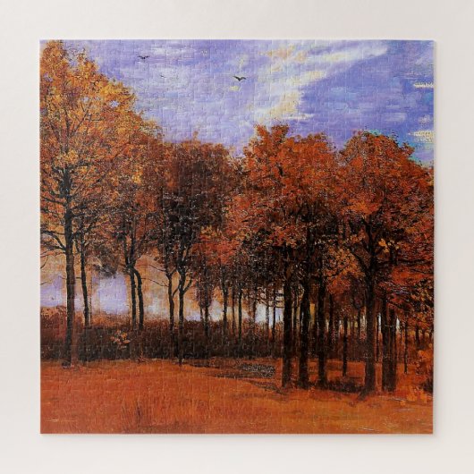 Van Gogh - Herbstlandschaft Puzzle (Vertikal)