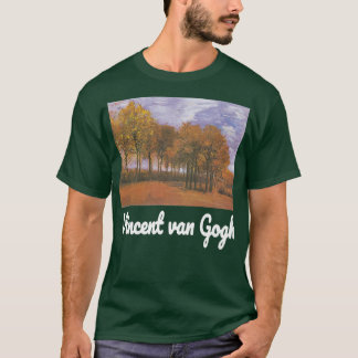 Van Gogh Herbstlandschaft Retro Vintage Van Gogh T-Shirt