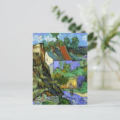 Van Gogh - Houses at Auvers, 1890, Postkarte (Stehend Vorderseite)