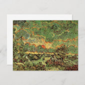 Van Gogh Hütten Cypresses Reminiszenz von Nord (Vorne/Hinten)