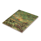 Van Gogh Hütten Cypresses Reminiszenz von Nord Fliese (Seite)