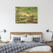 Van Gogh Hütten Cypresses Reminiszenz von Nord Leinwanddruck (Insitu (Schlafzimmer))