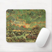 Van Gogh Hütten Cypresses Reminiszenz von Nord Mousepad (Mit Mouse)
