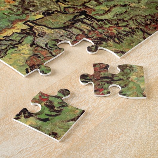 Van Gogh Hütten Cypresses Reminiszenz von Nord Puzzle (Seite)