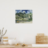 Van Gogh - Hütten in Cordeville Poster (Küche)