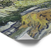 Van Gogh - Hütten in Cordeville Poster (Ecke)