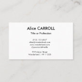 Van Gogh - Hütten in Cordeville - QR-Code Visitenkarte (Rückseite)