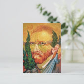 Van Gogh Illusion Postkarte (Stehend Vorderseite)