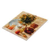 Van Gogh - immer noch Leben mit Kaffeekuchen und B Fliese (Seite)