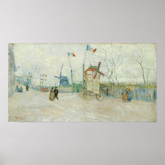 Van Gogh - Impasse des Deux Frères Poster (Vorne)