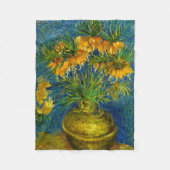 Van Gogh Imperial Fritillaries Fleecedecke (Vorderseite)