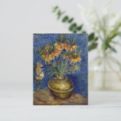 van Gogh Imperial Fritillaries in einer Kupfervase Postkarte (Stehend Vorderseite)
