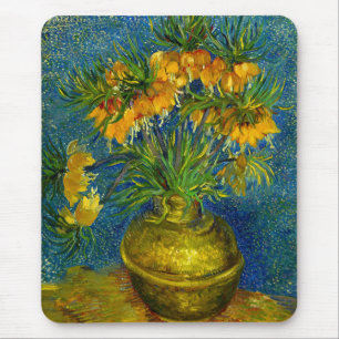 Van Gogh Imperial Fritillaries Mousepad