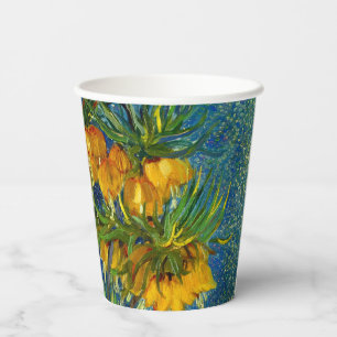 Van Gogh Imperial Fritillaries Pappbecher