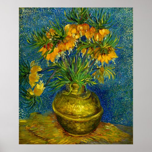 Van Gogh Imperial Fritillaries Poster (Vorne)