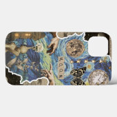 Van Gogh Inspired: New York City Starry Night Case-Mate iPhone Hülle (Rückseite (Horizontal))