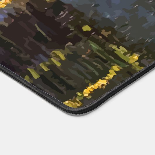 Van Gogh Inspiriert Night Fine Art Desk Mat Schreibtischunterlage (Ecke)