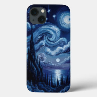 Van Gogh Inspiriert: Sternennacht Ozean Edition Case-Mate iPhone Hülle