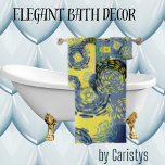Van Gogh Inspirierte Blues und Gelb Badhandtuch Set<br><div class="desc">Einzigartige moderne Formen in verschiedenen Blautönen,  Senfgelb und cremig braun. Handtücher in blau und gelb. Wenn Sie eine solide Farbe bevorzugen,  wählen Sie einfach "Hintergrund" und Sie können zu weiß,  oder Farbe der Wahl. Verschiedene Wohngestaltung-Produkte in diesem lebendigen Design inklusive Kissen (innen und außen) unterhaltsame Ideen und mehr.</div>