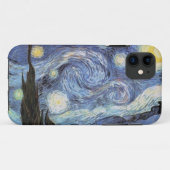 Van Gogh iPhone Case Starry Night Impressionist (Rückseite (Horizontal))