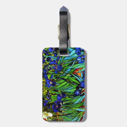 Van Gogh - Ire, 1889 Gepäckanhänger (Rückseite vertikal)