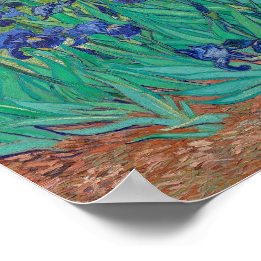 van Gogh - Ire (1889) Poster (Ecke)