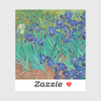 Van Gogh Ire. Blauer Vintager Impressionismus
