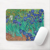 Van Gogh Ire. Blauer Vintager Impressionismus Mousepad (Mit Mouse)