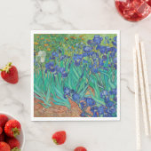 Van Gogh Ire. Blauer Vintager Impressionismus Serviette (Beispiel)