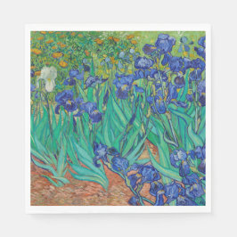 Van Gogh Ire. Blauer Vintager Impressionismus Serviette