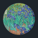 Van Gogh Ire. Blumenimpressionismus Magnet<br><div class="desc">Van Gogh Magnet "Ire". Blauer Blumenimpressionismus Kunst.</div>
