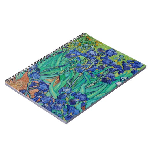 Van Gogh Ire. Blumenimpressionismus Notizblock (Linke Seite)