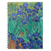 Van Gogh Ire. Blumenimpressionismus Notizblock (Vorderseite)
