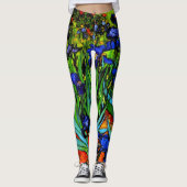 Van Gogh - Ire, Blumenmalerei, Leggings (Vorderseite)